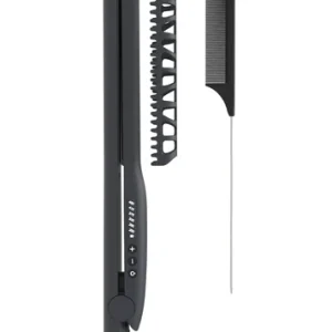 L6 Leo Flat Iron - 6" Long Plates W/ Comb
